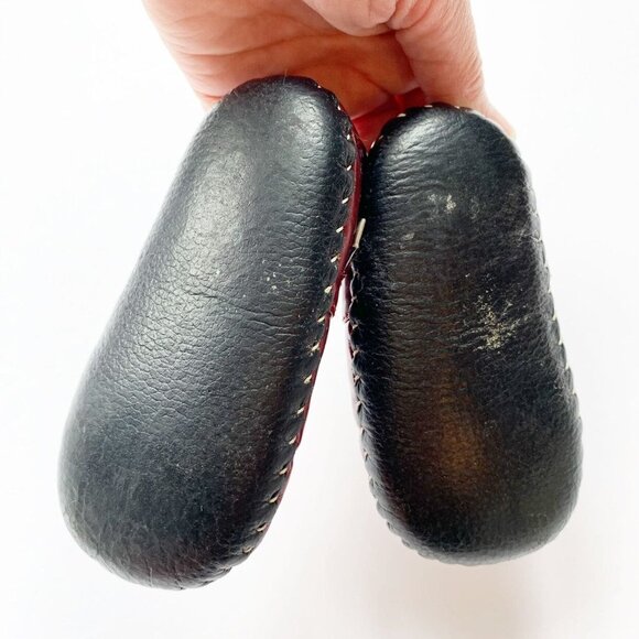 Pediped Burgundy Soft Sole Mary Janes - Picture 7 of 8